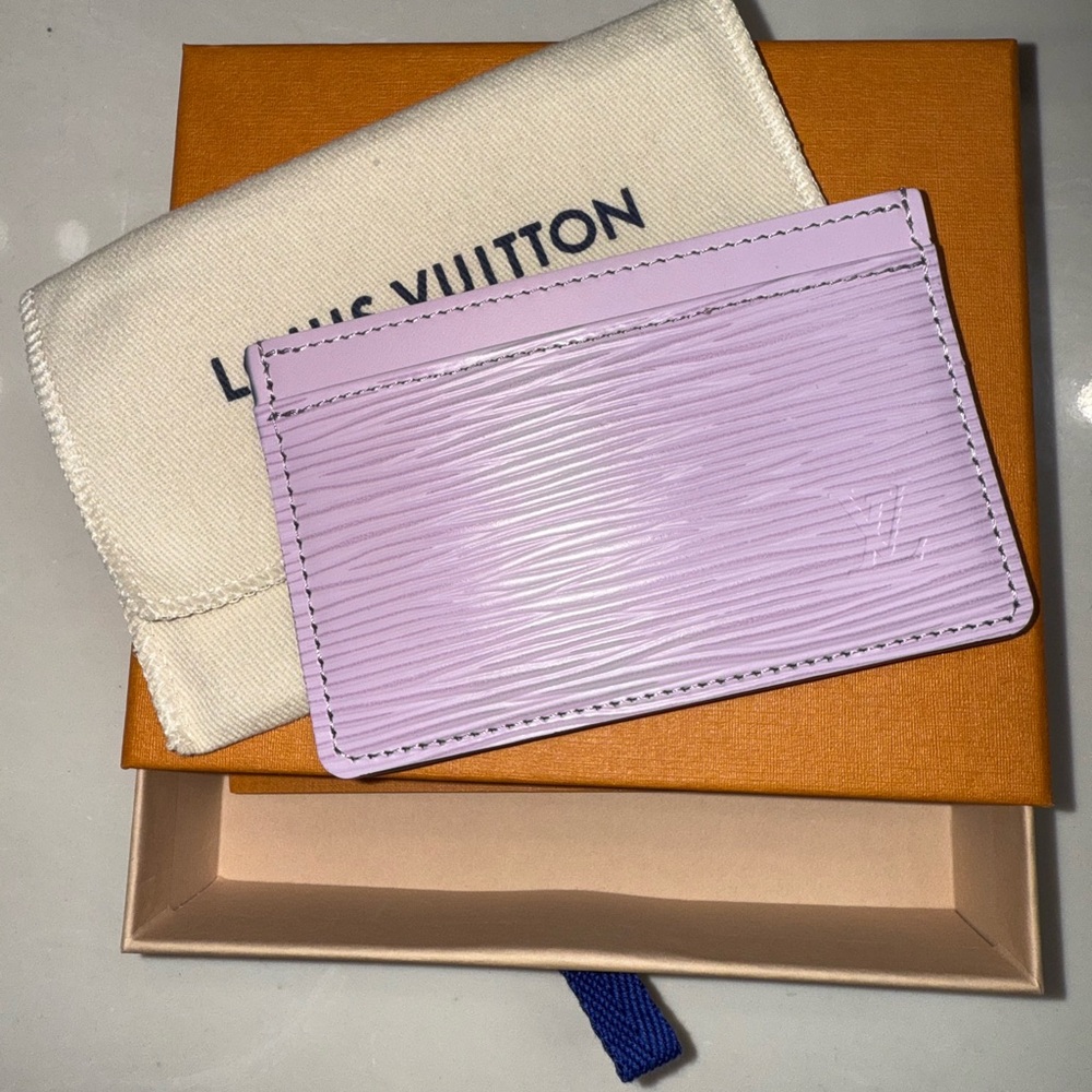 Louis Vuitton Pink Card Holder